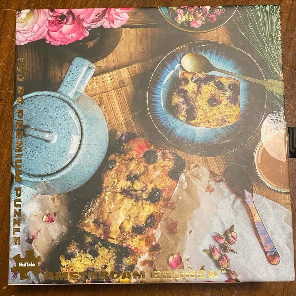 Buffalo Premium 500 Pc Puzzle “Amsterdam Brunch” Anika Pannu EUC